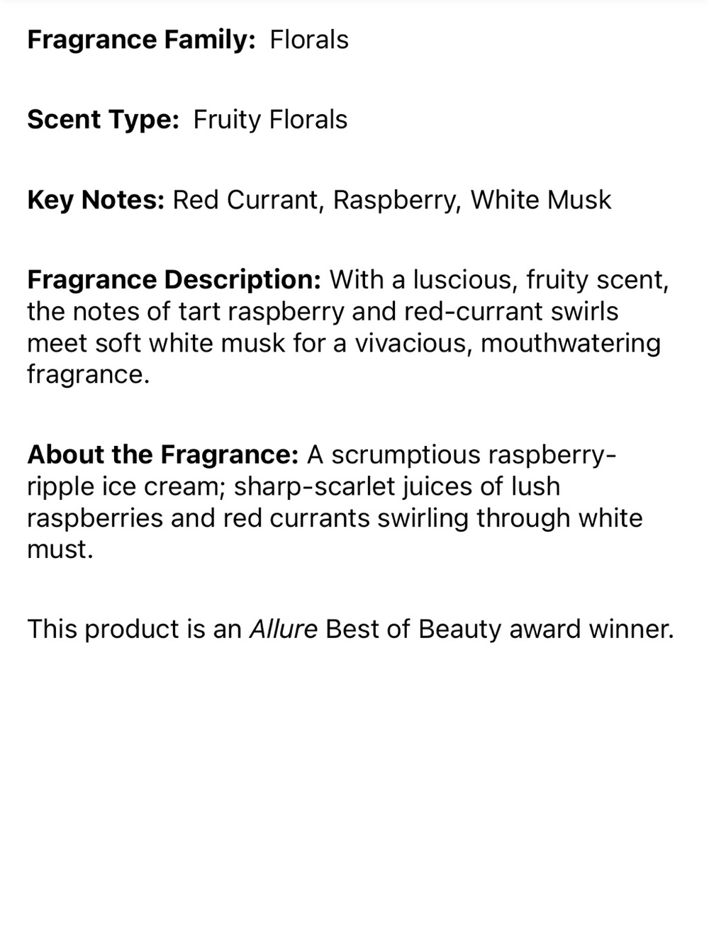 Jo Malone Raspberry Ripple 100ml - Picture 4 of 4
